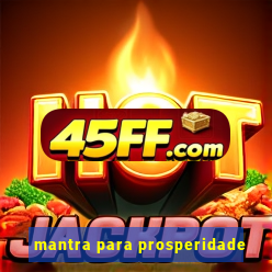 mantra para prosperidade